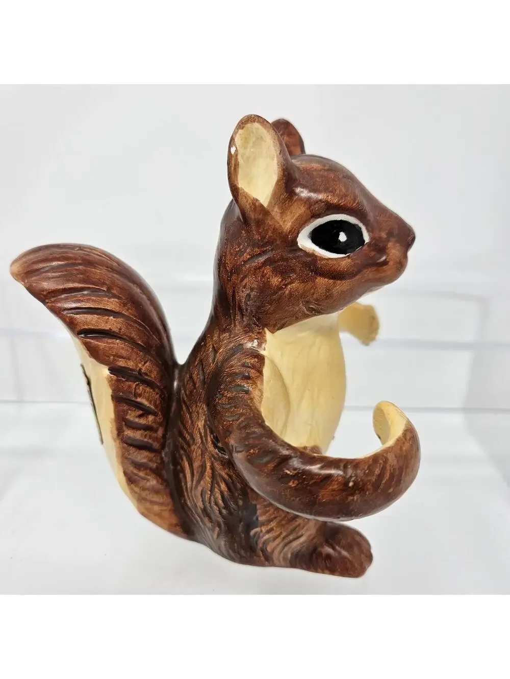 Vntg Squirrel With Acorns Salt and Pepper Set Victoria Ceramics Japan Souvenir